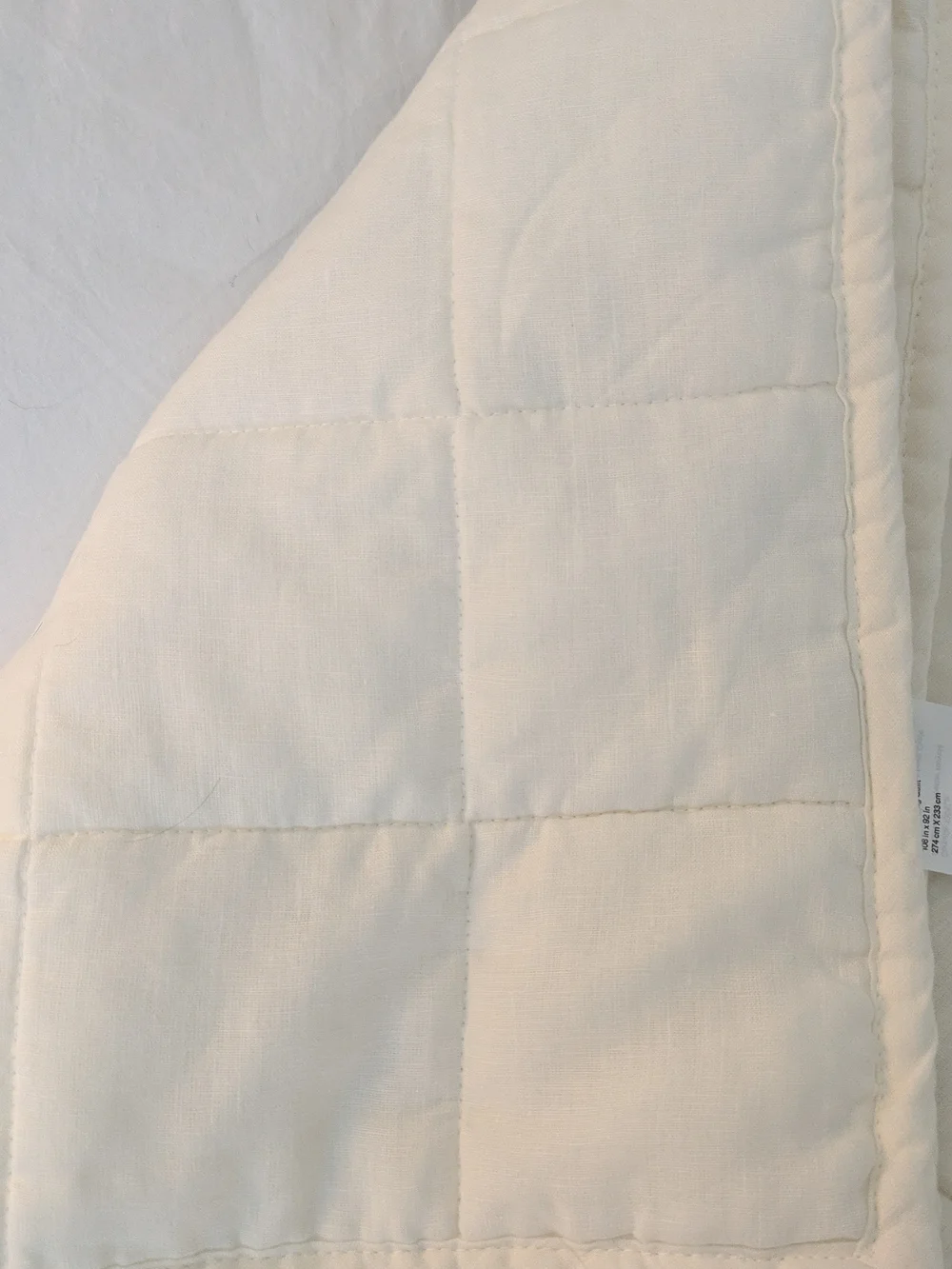 Quince European Linen Box Quilt King/Cal King